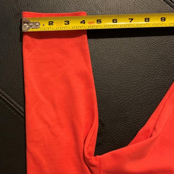 Alloy Apparel Salmon Body Con Mini/Midi Dress - Picture 8 of 16